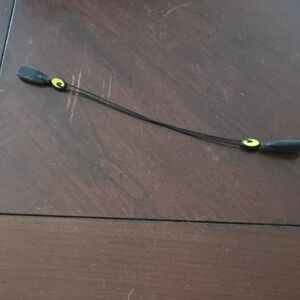 (J38) Costa Black and Yellow Glasses Strap